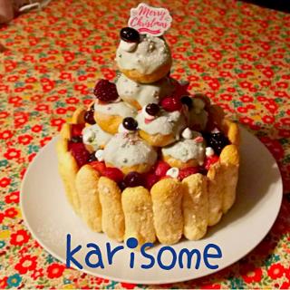 クリスマスケーキ ビスキュイのレシピと料理アイディア32件 Snapdish スナップディッシュ