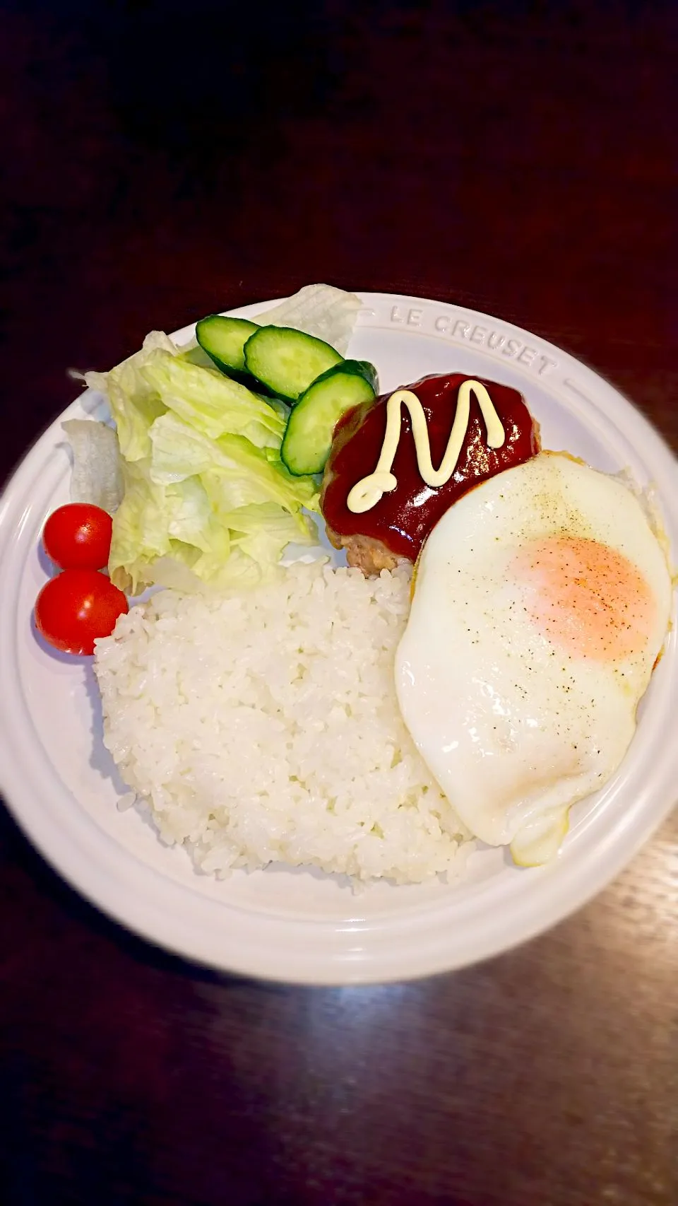 ロコモコ丼で置き弁|Rieさん