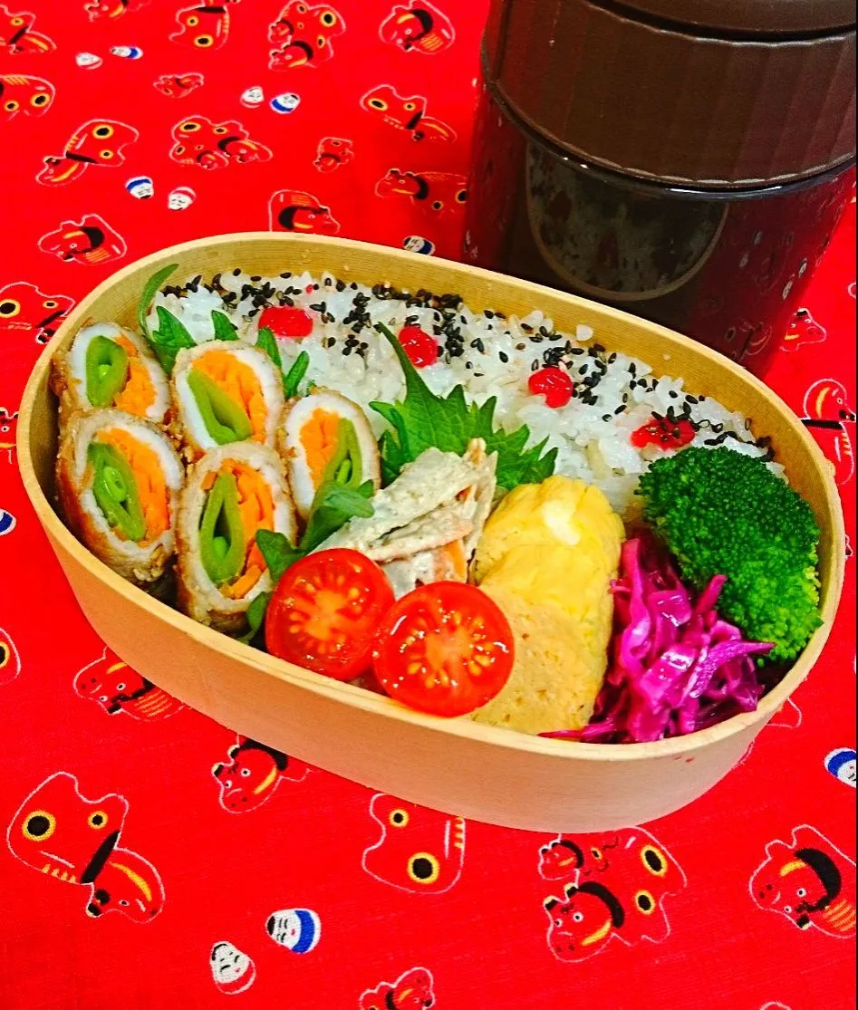 Snapdishの料理写真:12/26旦那さんのお弁当🌱🌱|みかさん