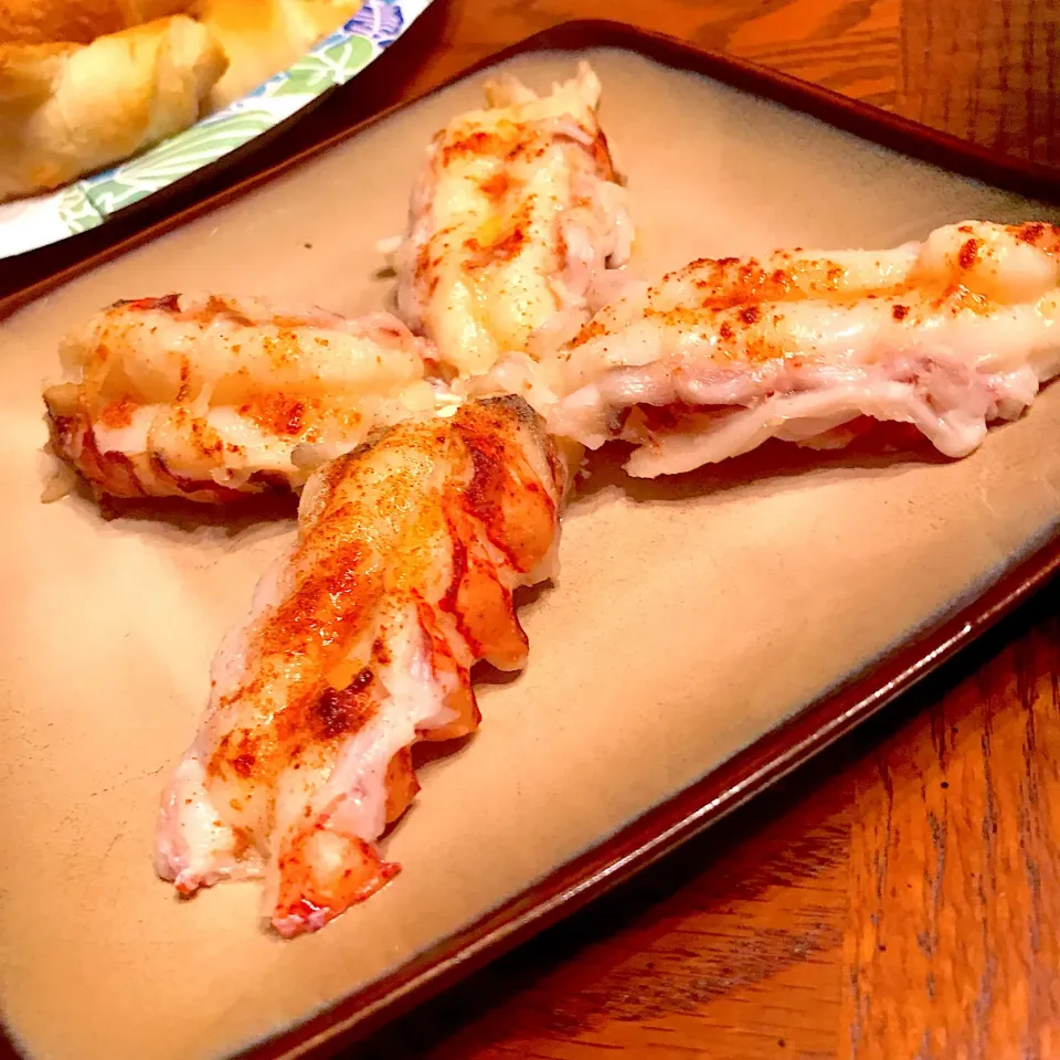 Broiled lobster tail|TJ McAfoosさん