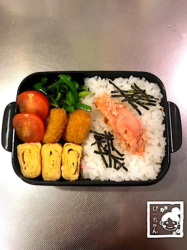 Snapdishの料理写真:旦那様☆遅番用ミニ弁当😊|☆ぴ〜ちゃん☆さん