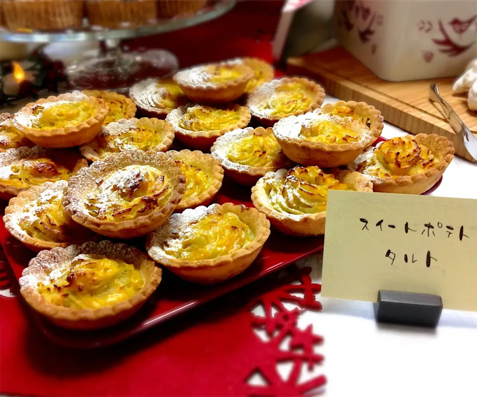 Sweet potato tartlets|cheesyさん