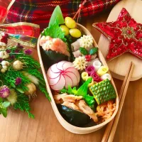 Snapdishの料理写真:大人クリスマス弁当🎄|hihimamasunさん