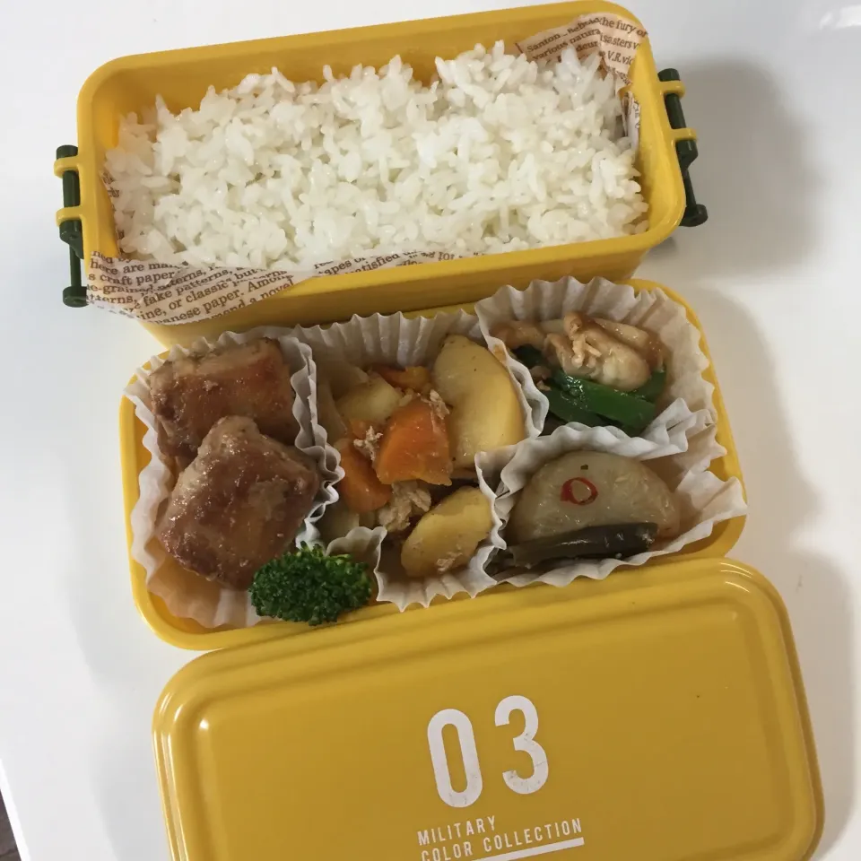 Snapdishの料理写真:男子高校生弁当No.478・今日も感謝弁当|mickyさん