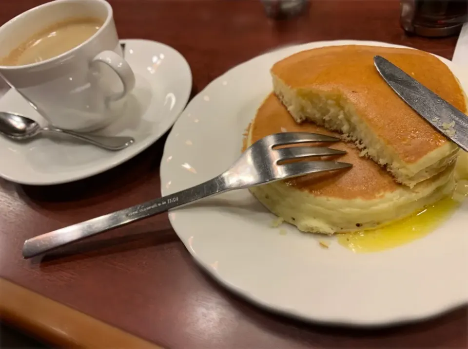 食べかけのホットケーキ☆|あやさん