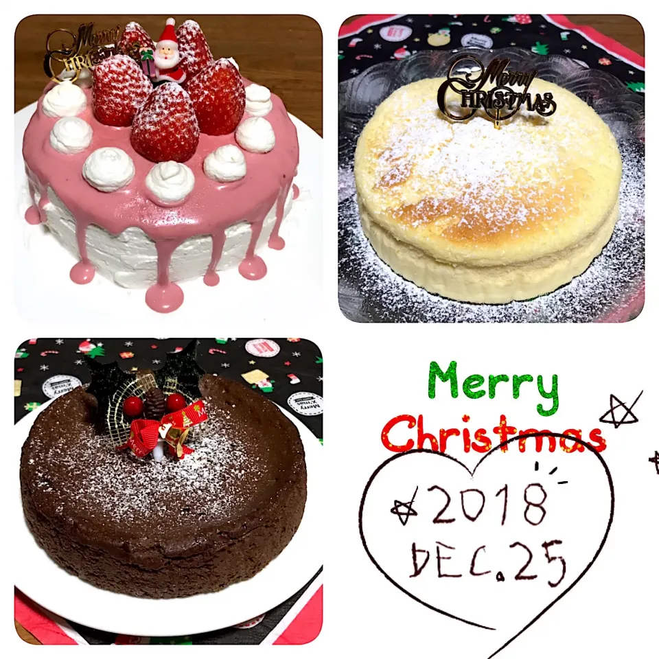 2018年クリスマス🎄ケーキ🎂|あやちゃんママさん