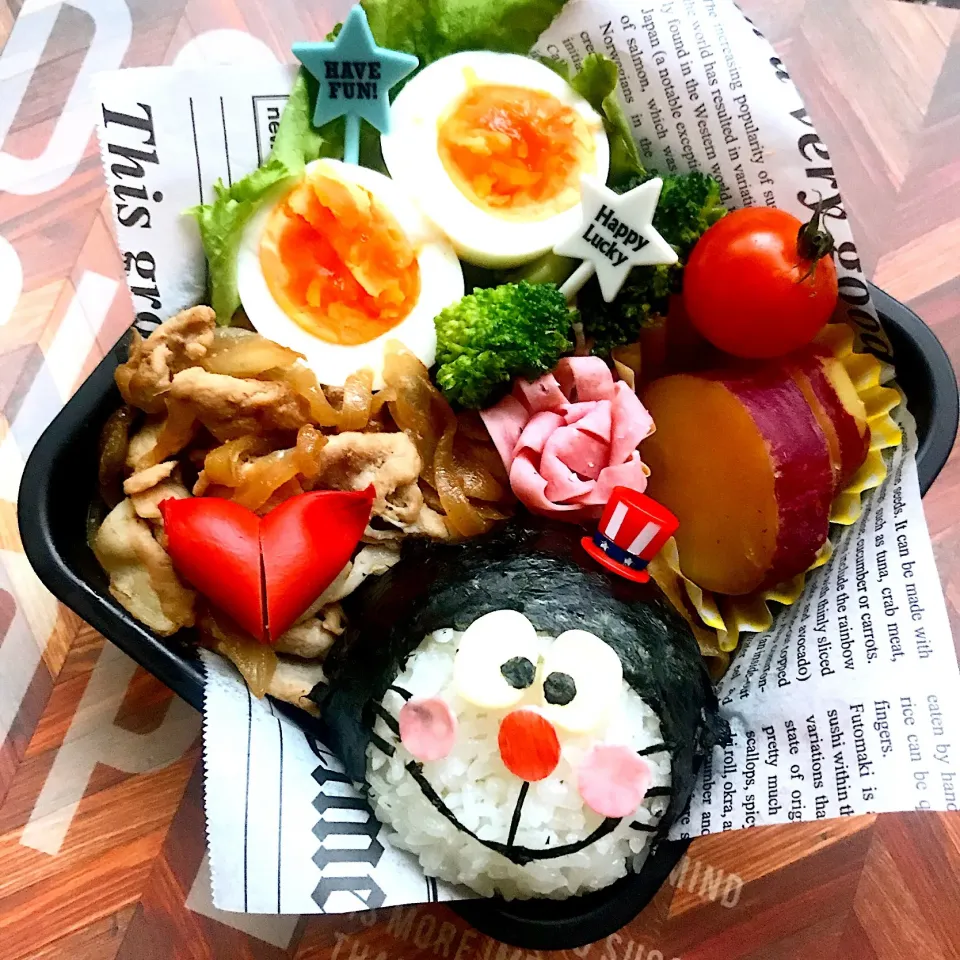 ドラちゃんの豚丼弁当|ajaさん