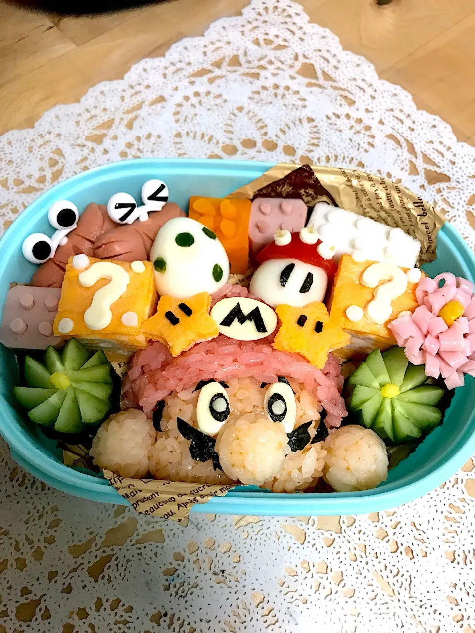 Snapdishの料理写真:マリオ弁当|花さん