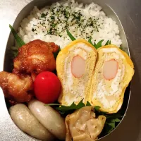 Snapdishの料理写真:夫弁当|Shiomisakaさん