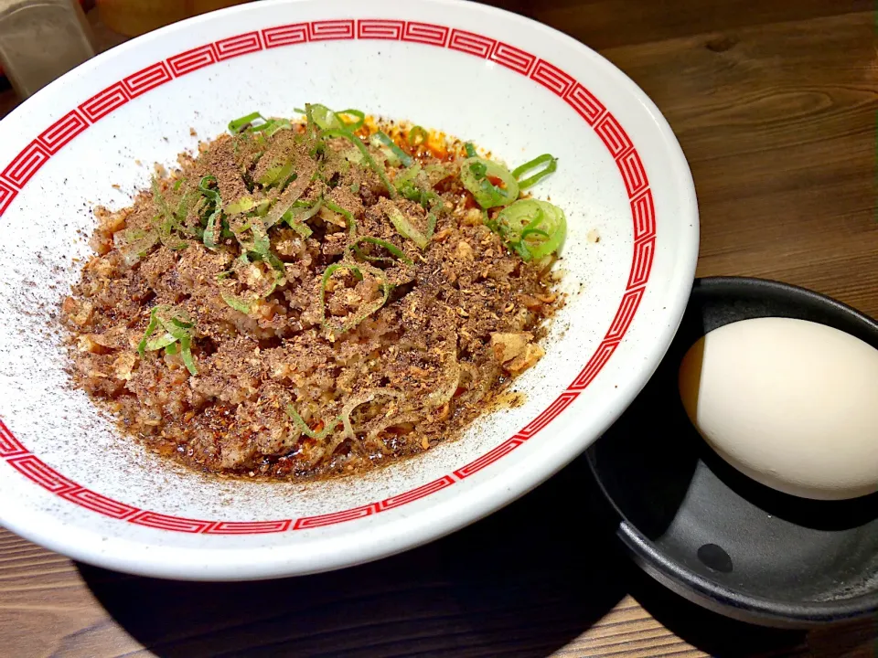 Snapdishの料理写真:広島式汁なしタンタン麺シビレ中辛|T. Wonderさん