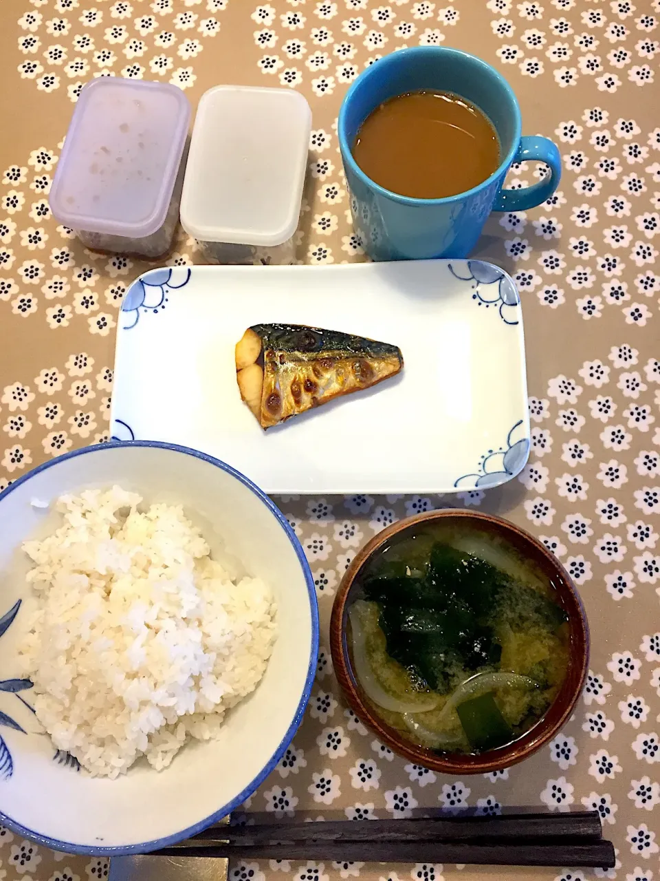 Snapdishの料理写真:焼き鯖定食|えのさん