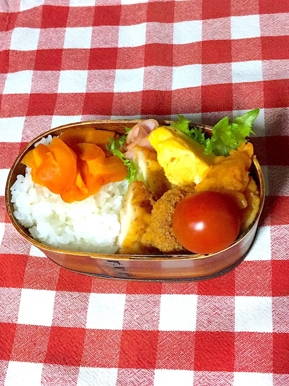 高3次女 お弁当🍱
 #今年最後のお弁当 
#講習前半終了|しげっちさん