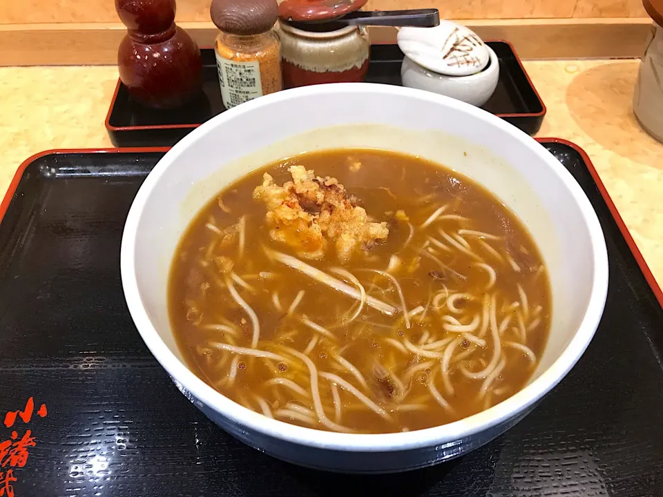 Snapdishの料理写真:カレーそばに鳥から|マハロ菊池さん