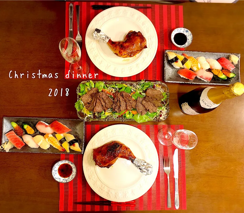 ❃ お母様のローストチキン♡ Christmas dinner2018|由美さん