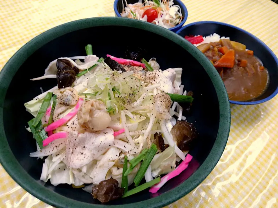 厚別ちゃんぽん麺・ミニカレーセット|nyama1さん