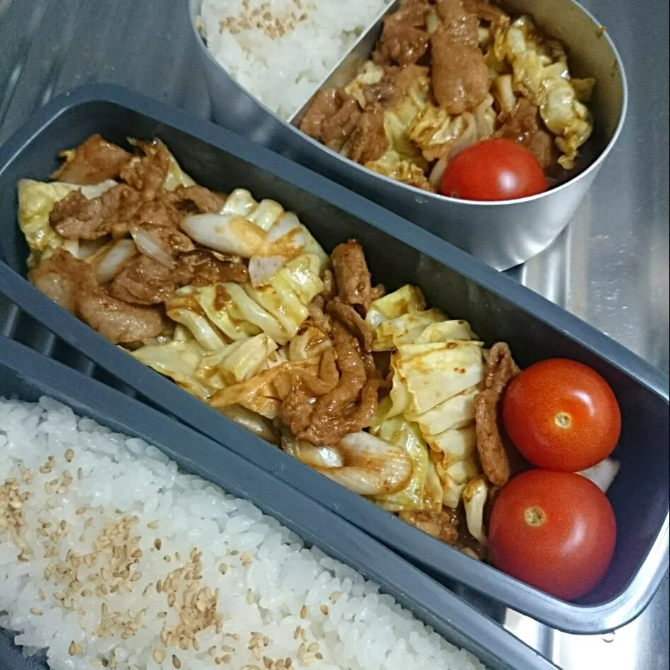 Snapdishの料理写真:クックドゥー手抜き弁当|jun(・x・)さん