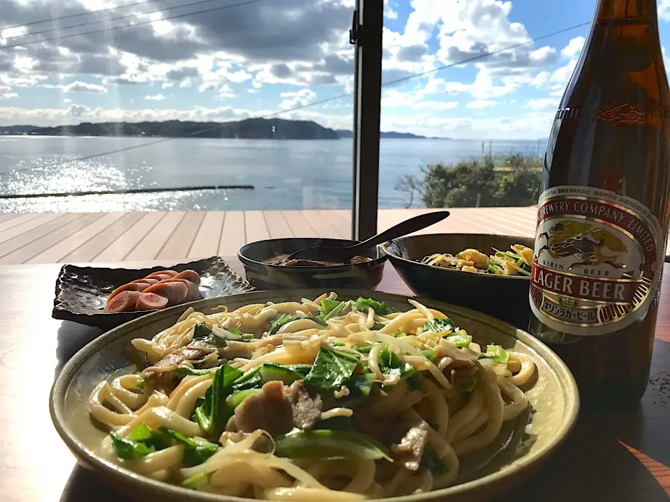 2018.12.29 焼きうどんランチ🍻🍻🍻|ゆみずさん