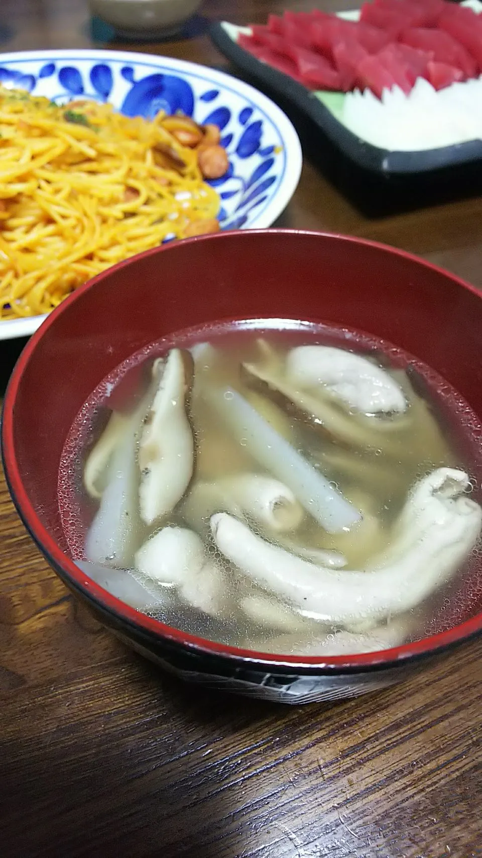 Snapdishの料理写真:なかみのお汁 #沖縄 #沖縄の料理 #中身|かねしろ食堂さん