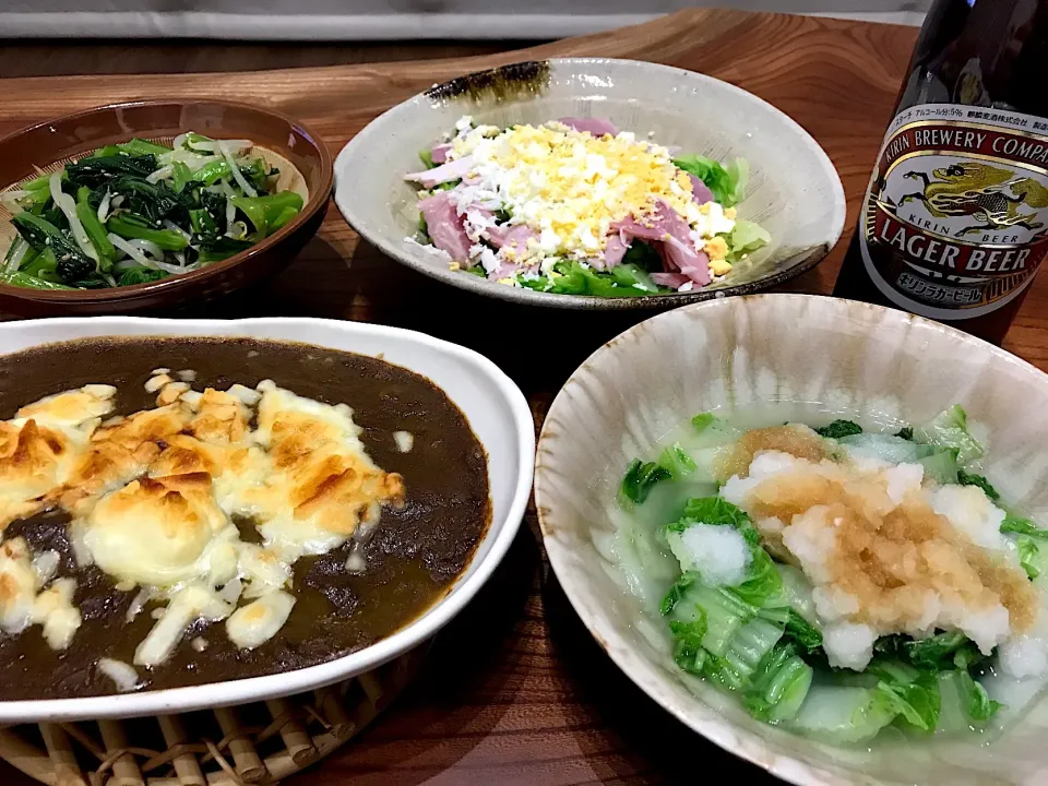 2018.12.29 焼きカレー🍻🍻🍻|ゆみずさん