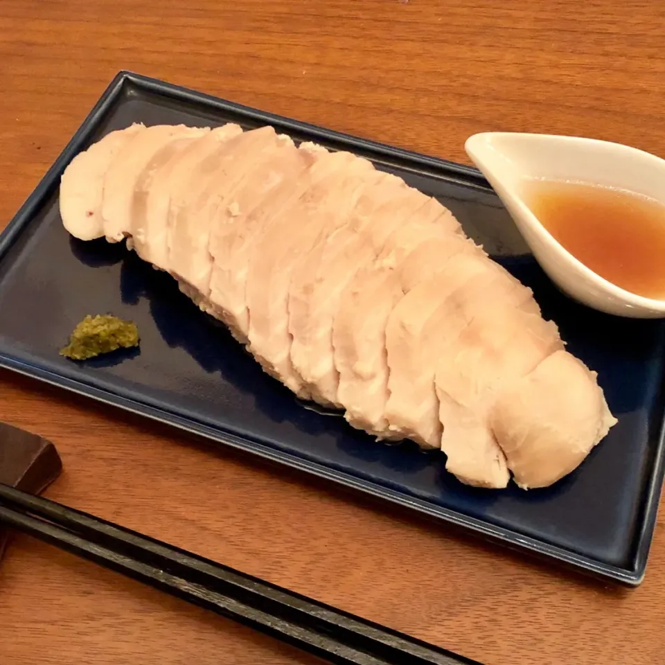 糀甘酒でしっとり♪レンジでサラダチキン|マユマユさん