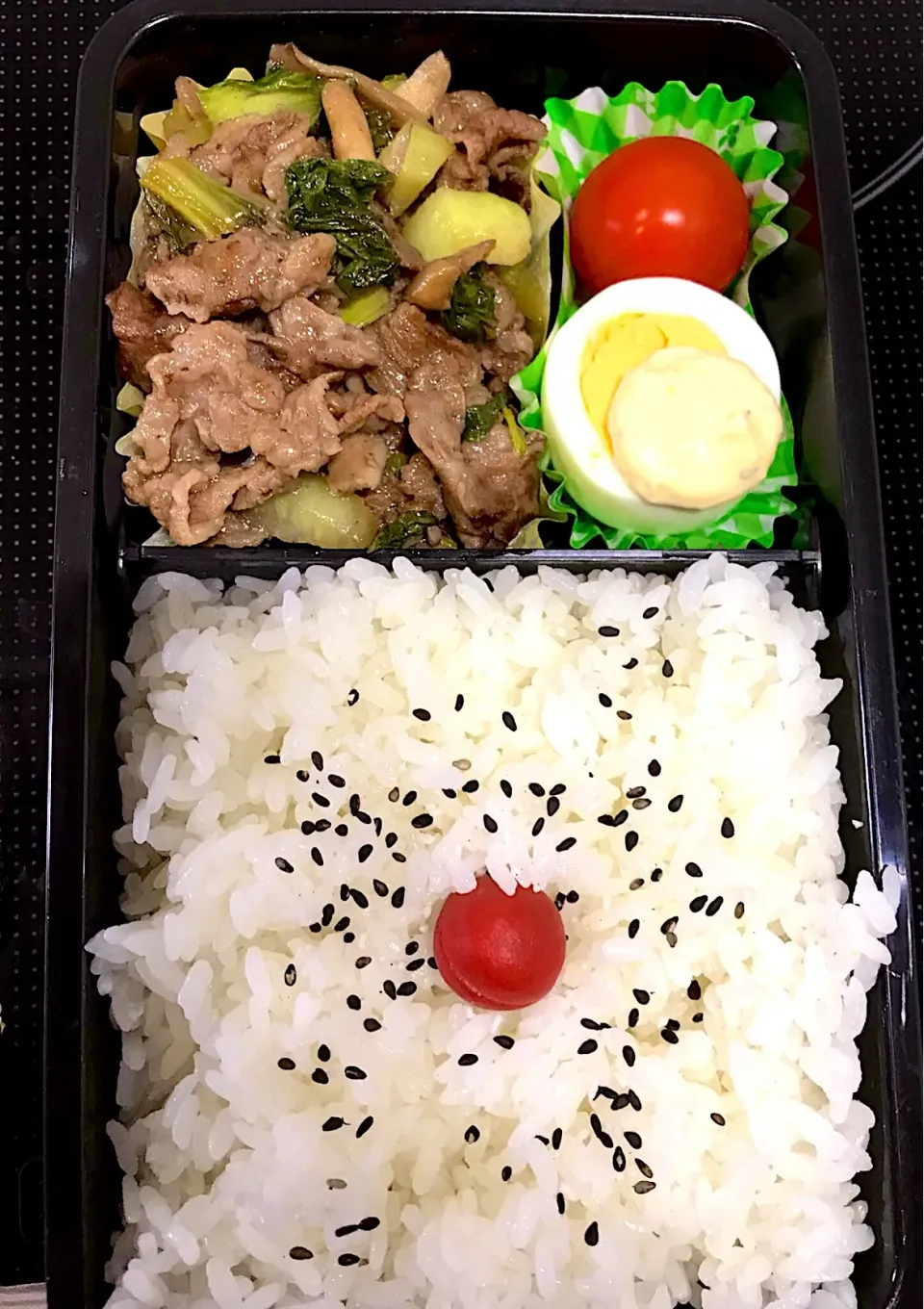 豚肉野菜炒め弁当|I  まりこさん