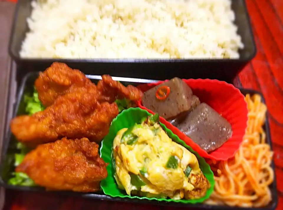 パパのお弁当【から揚げ弁当】|I am hungry familyさん