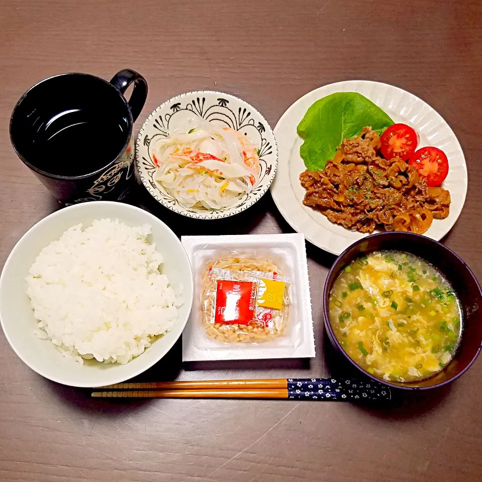 牛肉の洋風煮の夜ご飯♡|Mami.Nさん