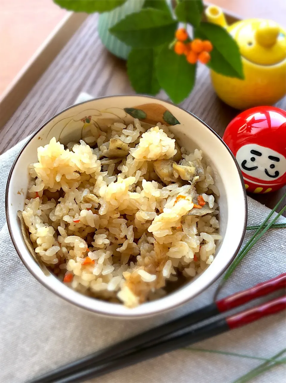 鶏ごぼうの炊き込みご飯|ゆみさん