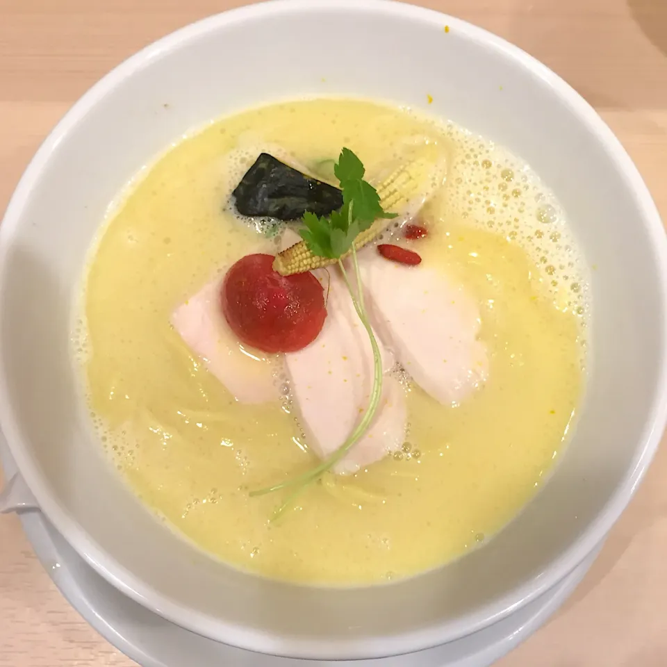 銀座 篝 Echika店で鶏白湯SOBAを食べてきたよ🍜|NOMU'S キッチン🍳さん