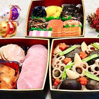 🌸三段重のおせち完成しました〜🌸2019年用
