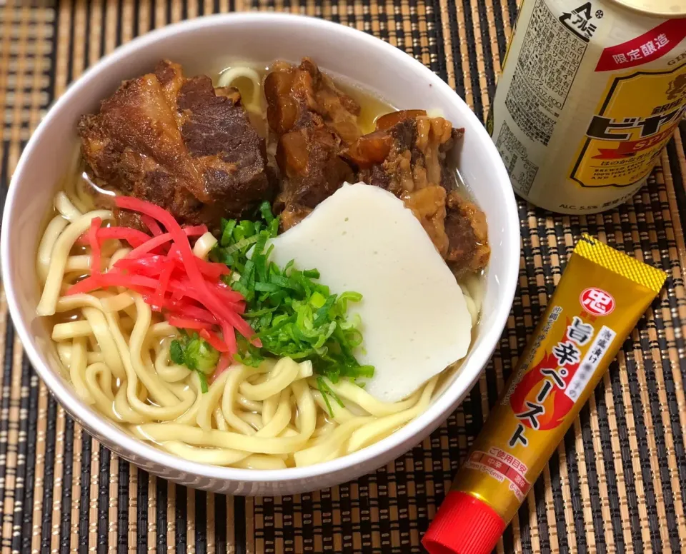 Snapdishの料理写真:年越しソーキそば|yo_kozuさん