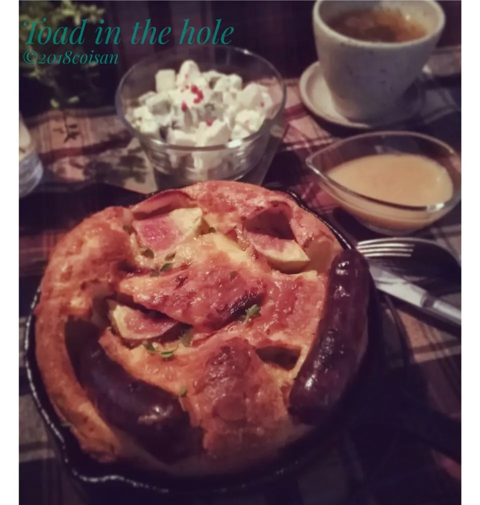 Snapdishの料理写真:cocoaさんのToad in the hole  ー  トッドインザホール|こいさんさん