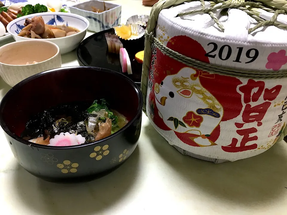 今朝の朝ごはん☆2019.1.1.|kimikimiさん