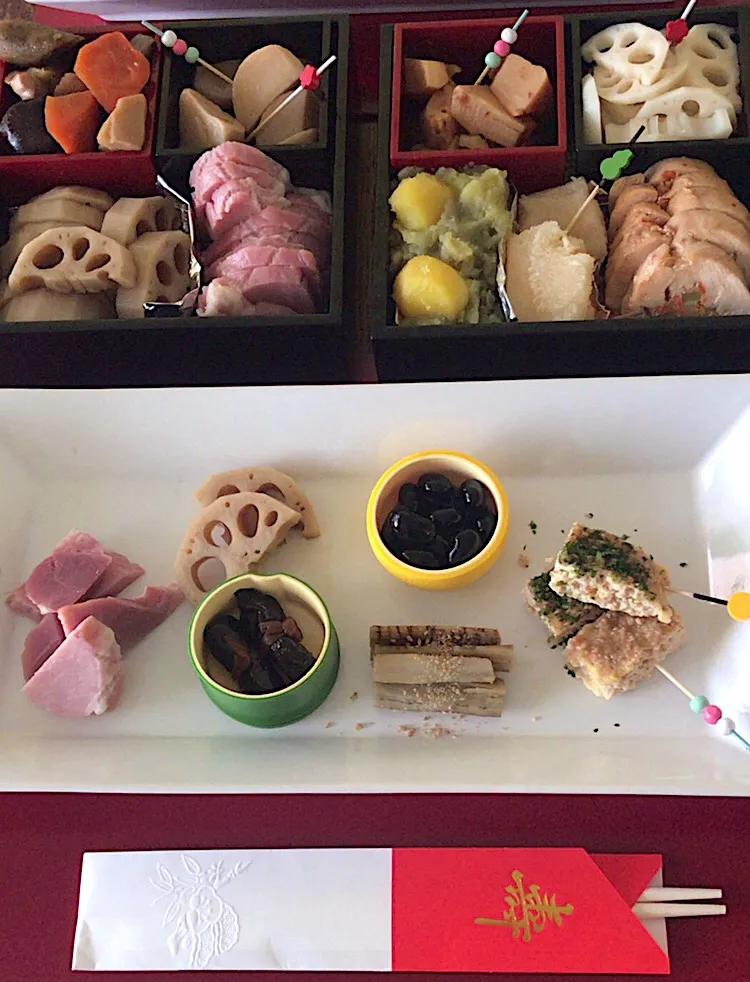 Snapdishの料理写真:朝ごはん #おせち料理2019|小松菜さん