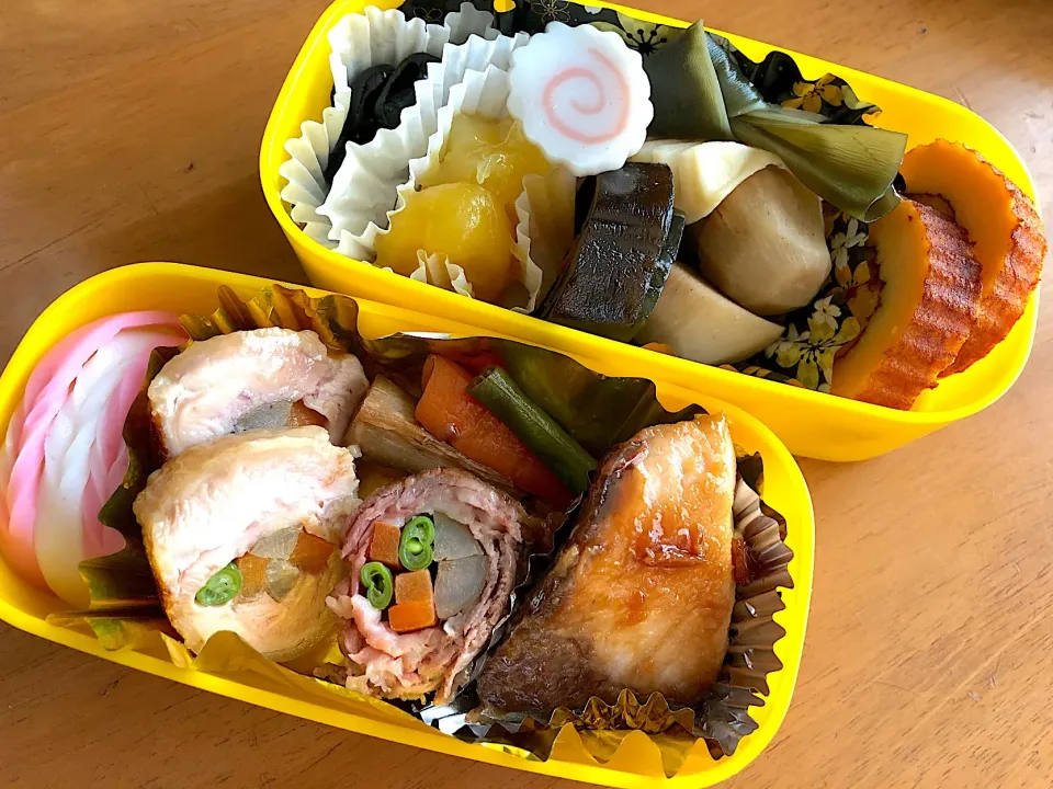 我が家のおせち･･･のお弁当編ww #おせち料理  #弁当|kiroさん