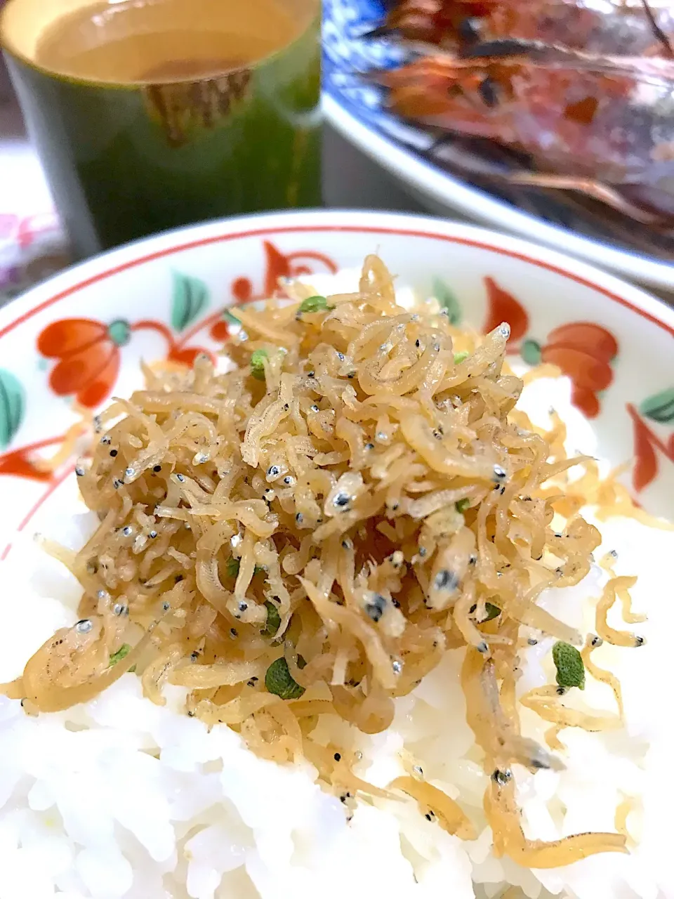 京都の山椒ちりめん頂き物でご飯|シュトママさん