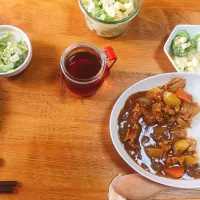 Snapdishの料理写真:カレー🍛|あかねさん