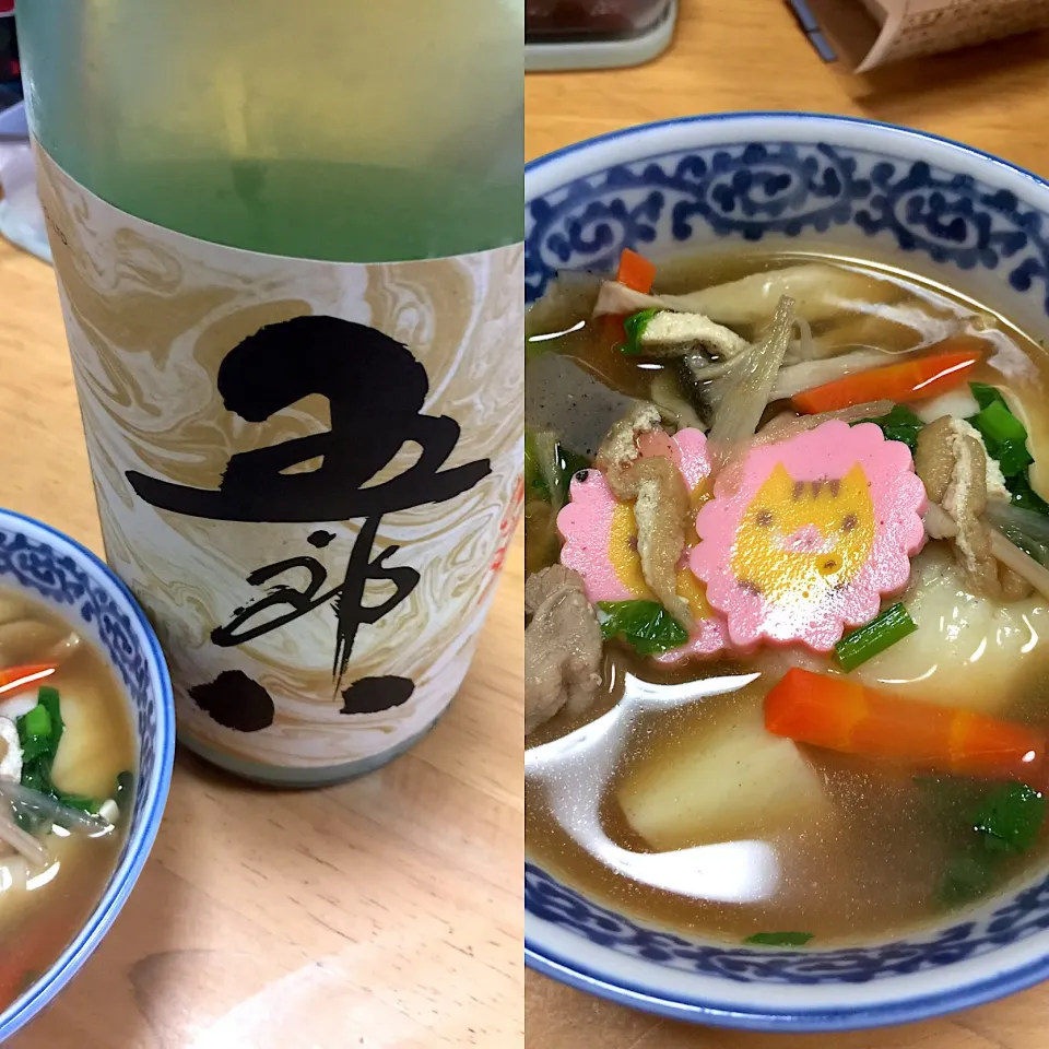 雑煮、御神酒|ゆずあんずさん