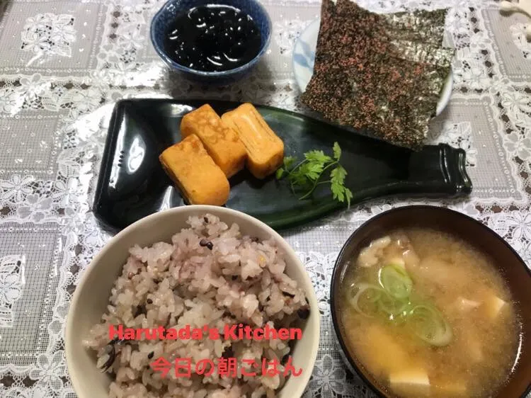 今日の朝ごはん|ハルのただ飯さん