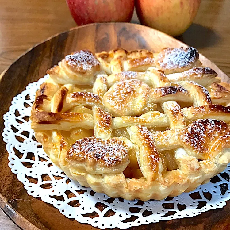 きゃずさんの料理 アップルパイ🍎(*´꒳`*)|naoeさん