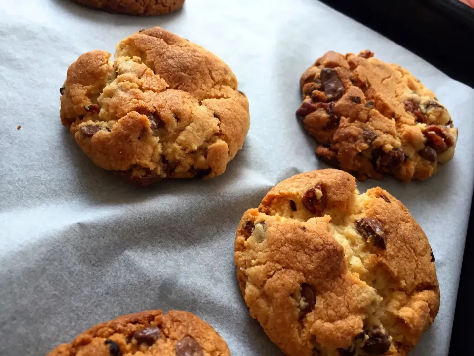 残り物クッキー🍪 #チョコレート  #ドライイチジク #ナッツ #クランベリー|Senaさん