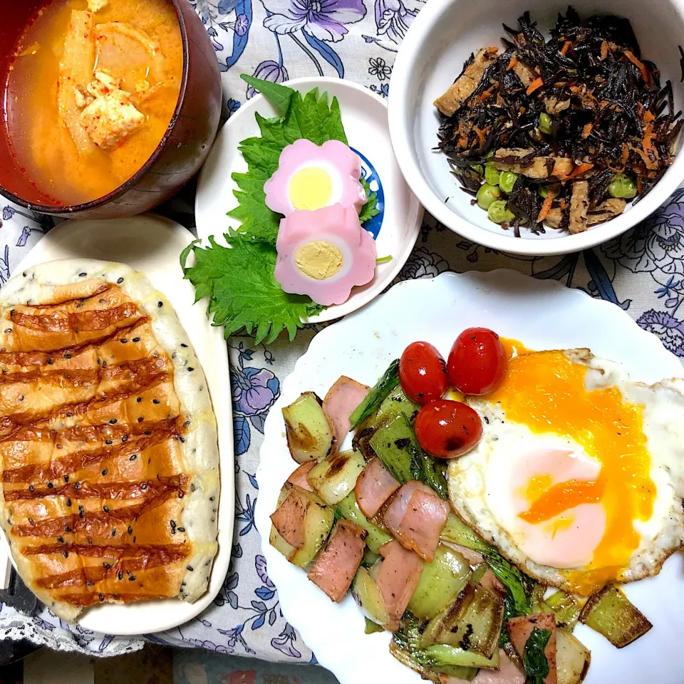 今日の朝ごはん。|岸野 令子さん