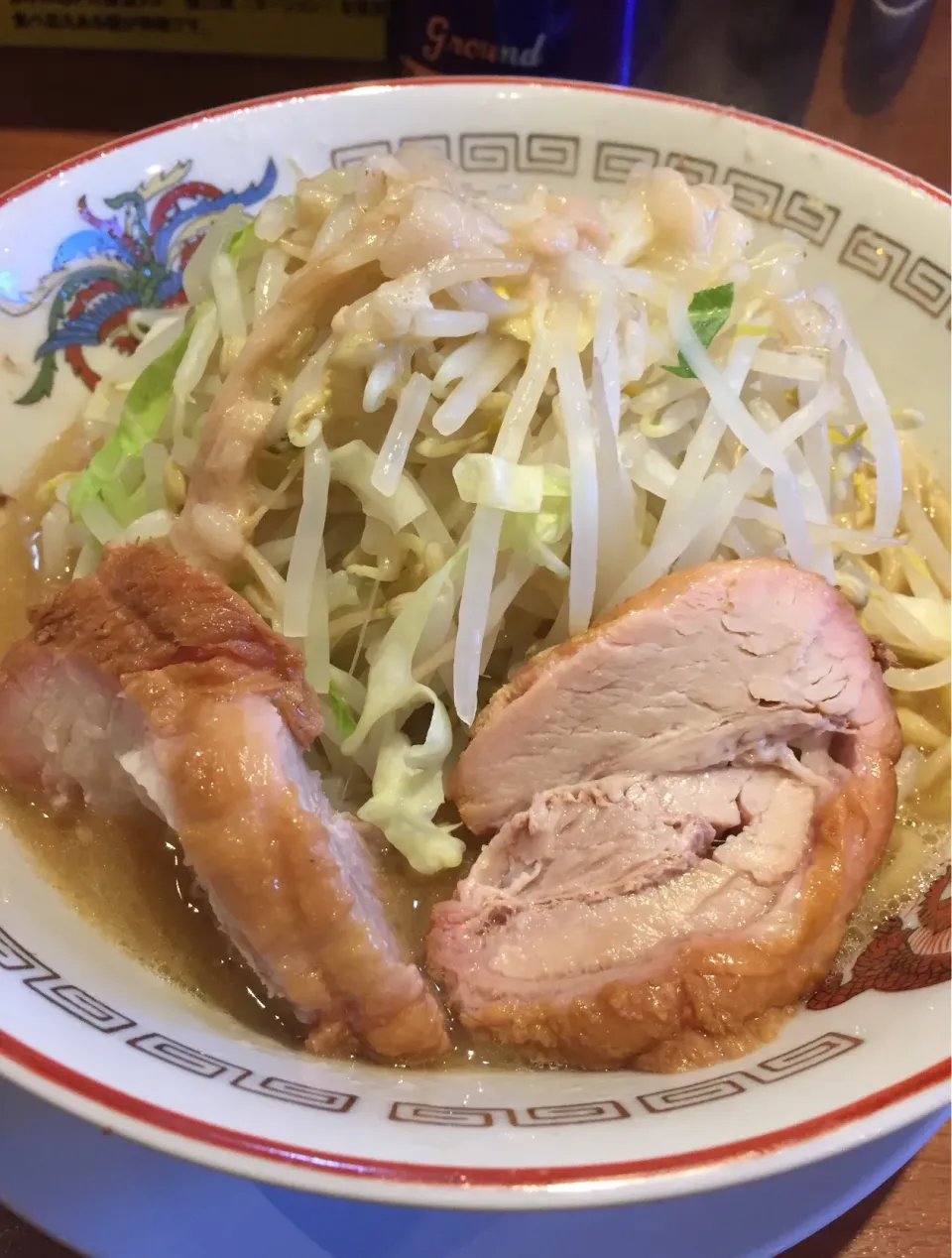 豚山🐷ミニラーメン（125㌘）
コールは、ニンニク少なめ、アブラ
美味しいかった😋
ご馳走様でした🙏|NOMU'S キッチン🍳さん