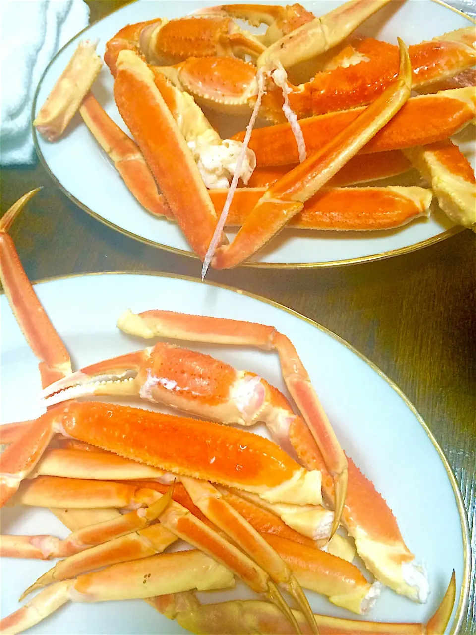 Snapdishの料理写真:茹でズワイ蟹🦀|ao_nekoさん