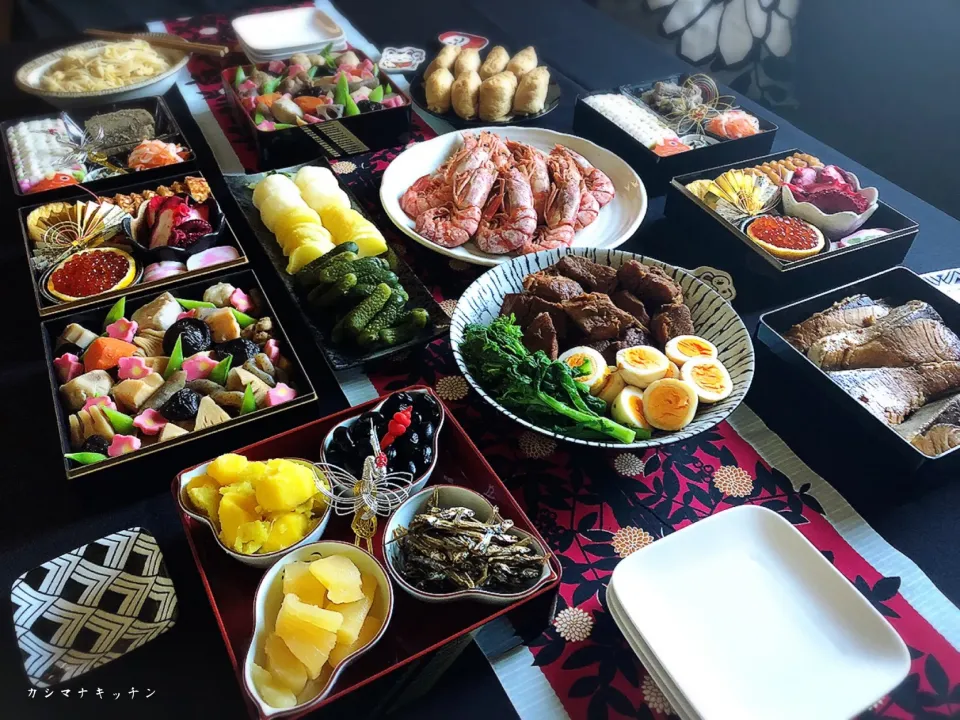 Snapdishの料理写真:お節料理🍱🥢|Kashimanakitchenさん