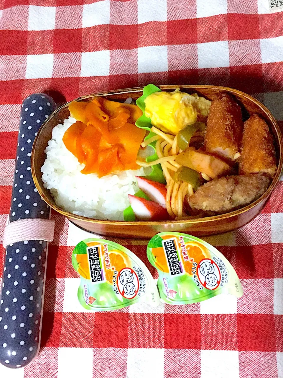 Snapdishの料理写真:高3次女 お弁当🍱
#講習会後半
 #センター試験 
#あと16日|しげっちさん