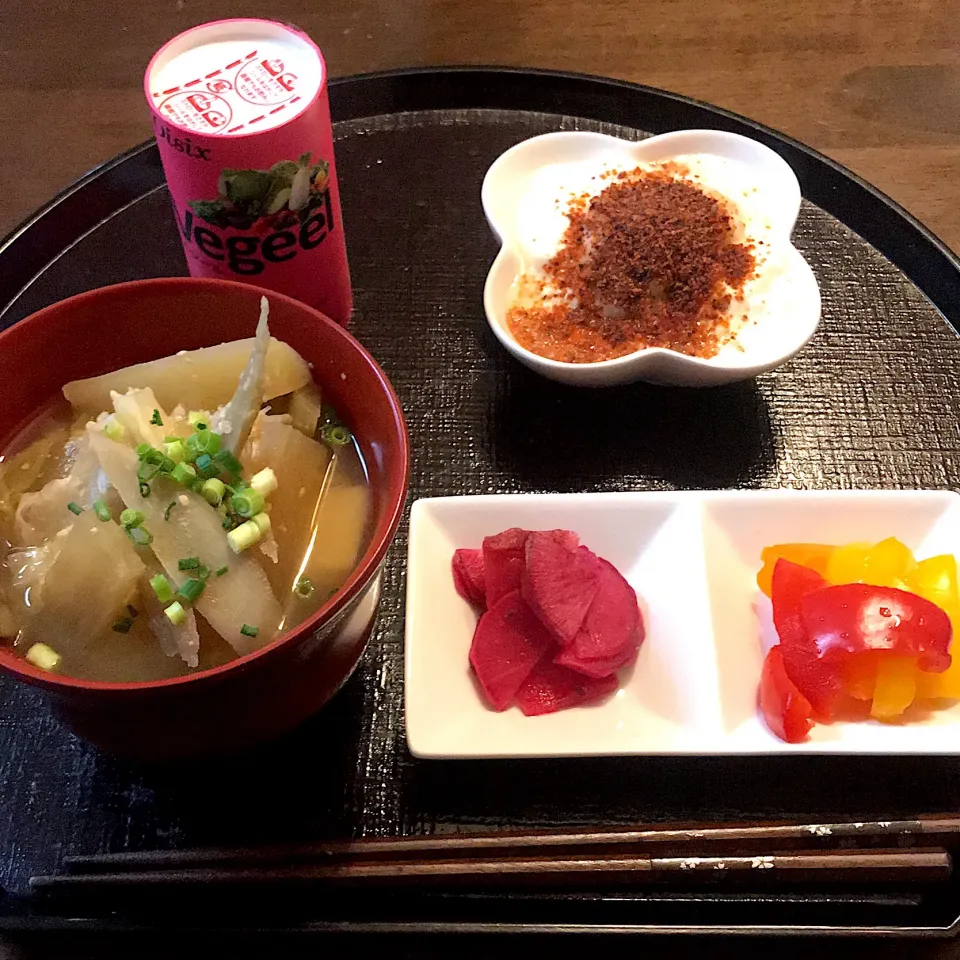 Snapdishの料理写真:1月4日（金曜日）の朝ごはん|ゆゆさん