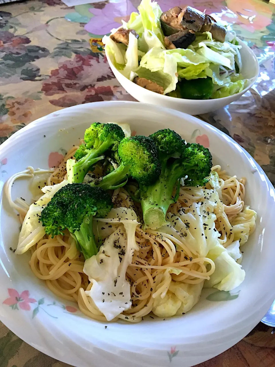 カルディの塩レモンソースでパスタランチ|cheezuさん