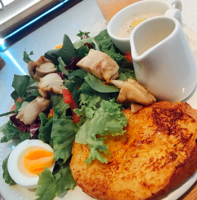 🥖🥗 #ラメゾン#フレンチトースト#ランチ|さあやさん