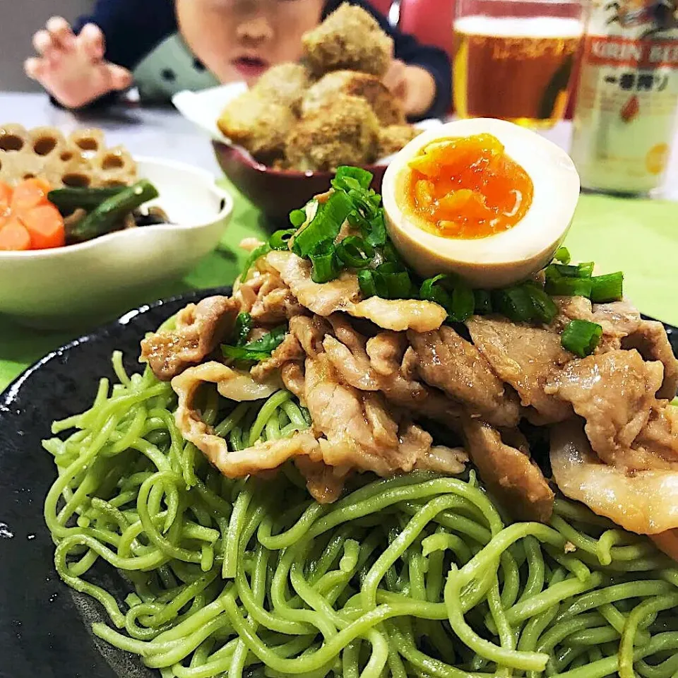 Snapdishの料理写真:瓦そば 手抜きバージョン✨|ハマちゃんさん